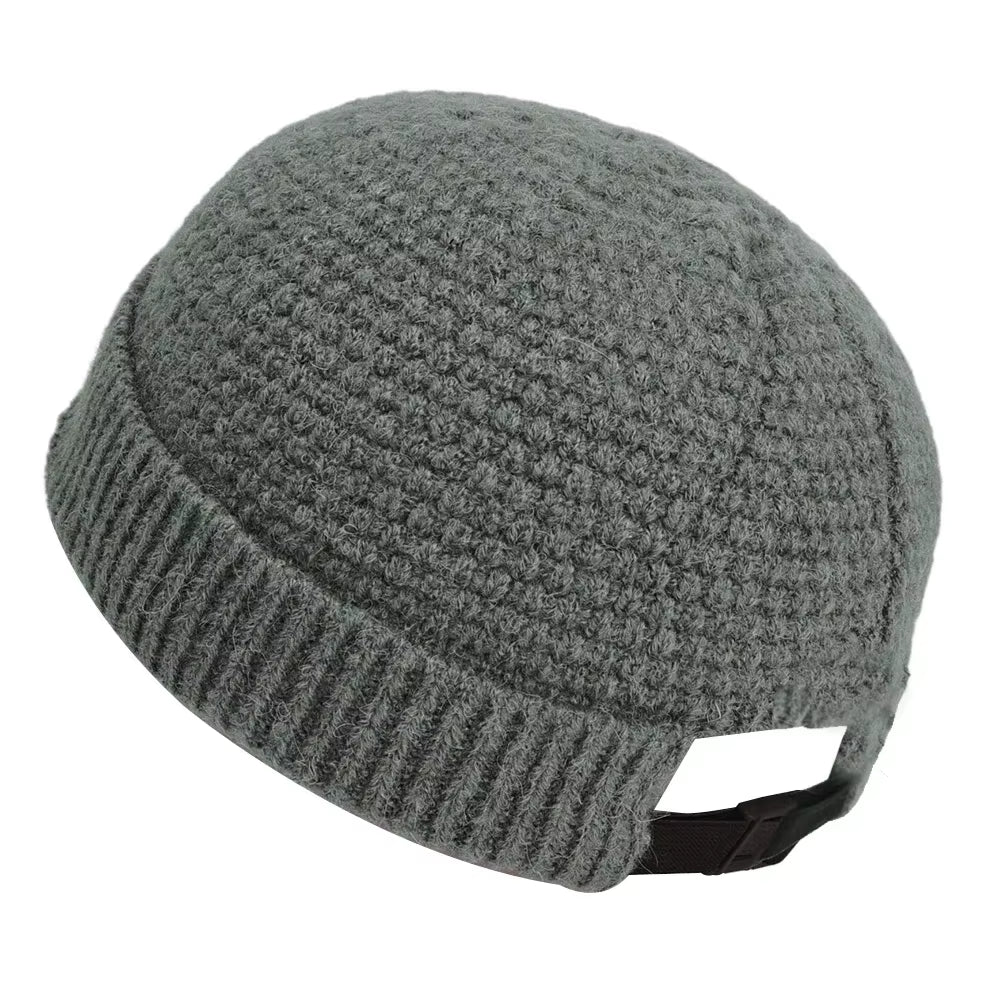 2024 NEW Knitted Baseball Cap Men Beanie Warm Soft Winter Hats Landlord Hip Hop Hat Skull Caps Outdoor Rolled Bonnet Шляпа Women