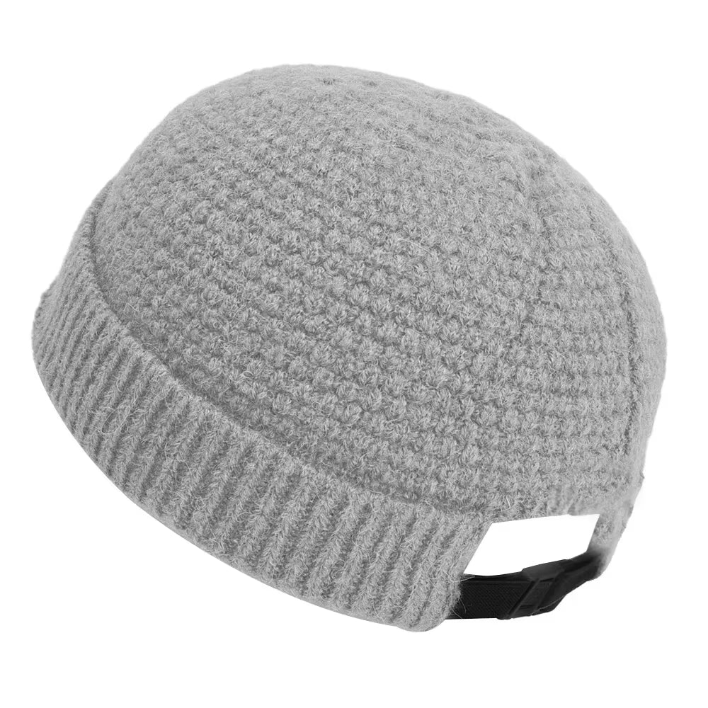 2024 NEW Knitted Baseball Cap Men Beanie Warm Soft Winter Hats Landlord Hip Hop Hat Skull Caps Outdoor Rolled Bonnet Шляпа Women