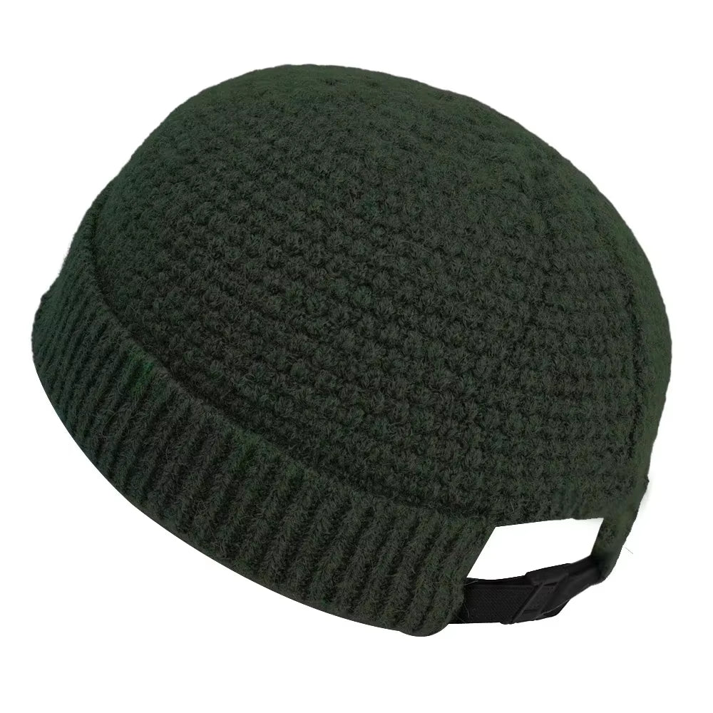 2024 NEW Knitted Baseball Cap Men Beanie Warm Soft Winter Hats Landlord Hip Hop Hat Skull Caps Outdoor Rolled Bonnet Шляпа Women